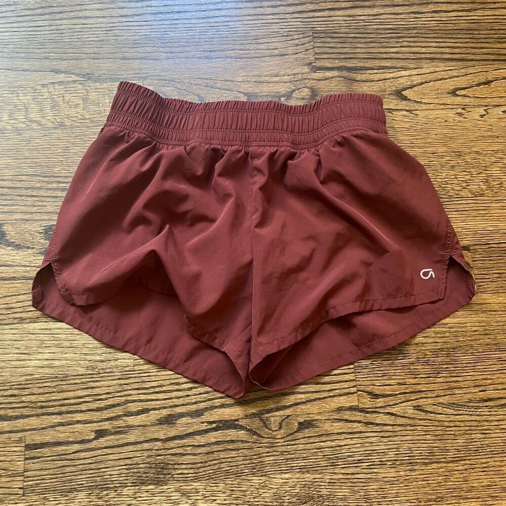 GapFit Women's Burnt Russet Polyester Blend Athletic Shorts Size XS